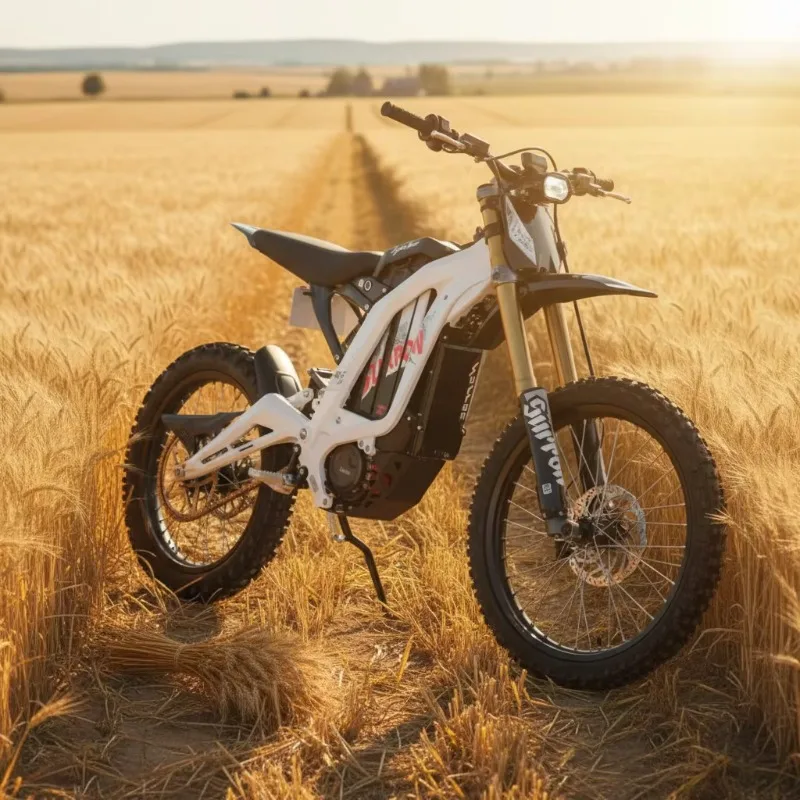 2026 Upgraded Sur Ron Ultralight Be X 10000W Dirt Motorcycle 295N.m Torque Ideal for Outdoor Sports