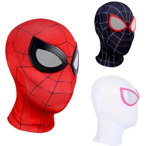 Iron Man Spiderman 3D Mask for Children and Adults, Cosplay Superhero, Miles Morales, Gwen, Halloween Costume, Props, Chakiary 10 Main Sales Mask of Iron Man - №5