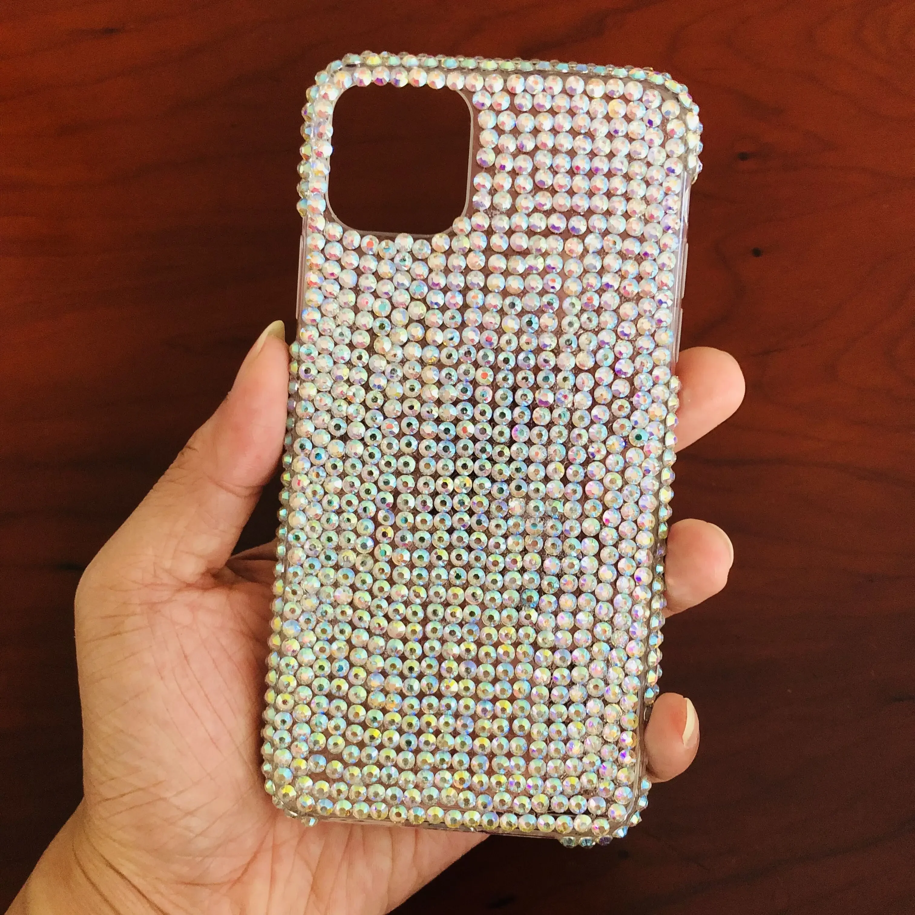 Full Rhinestone Diamond Case Cover for Samsung Galaxy S24 Plus, S21, S22, 23Ultra, Note20, Handmade Bling, Glitter, Women, Girl