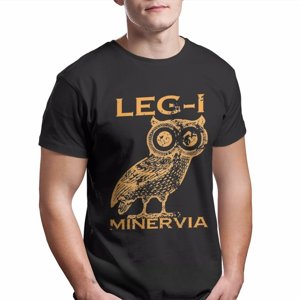 Новые летние футболки из 100% хлопка с рисунком Легио, римская мифология, ханус Веста, архаический триад, шикарные мужские топы с коротким рукавом