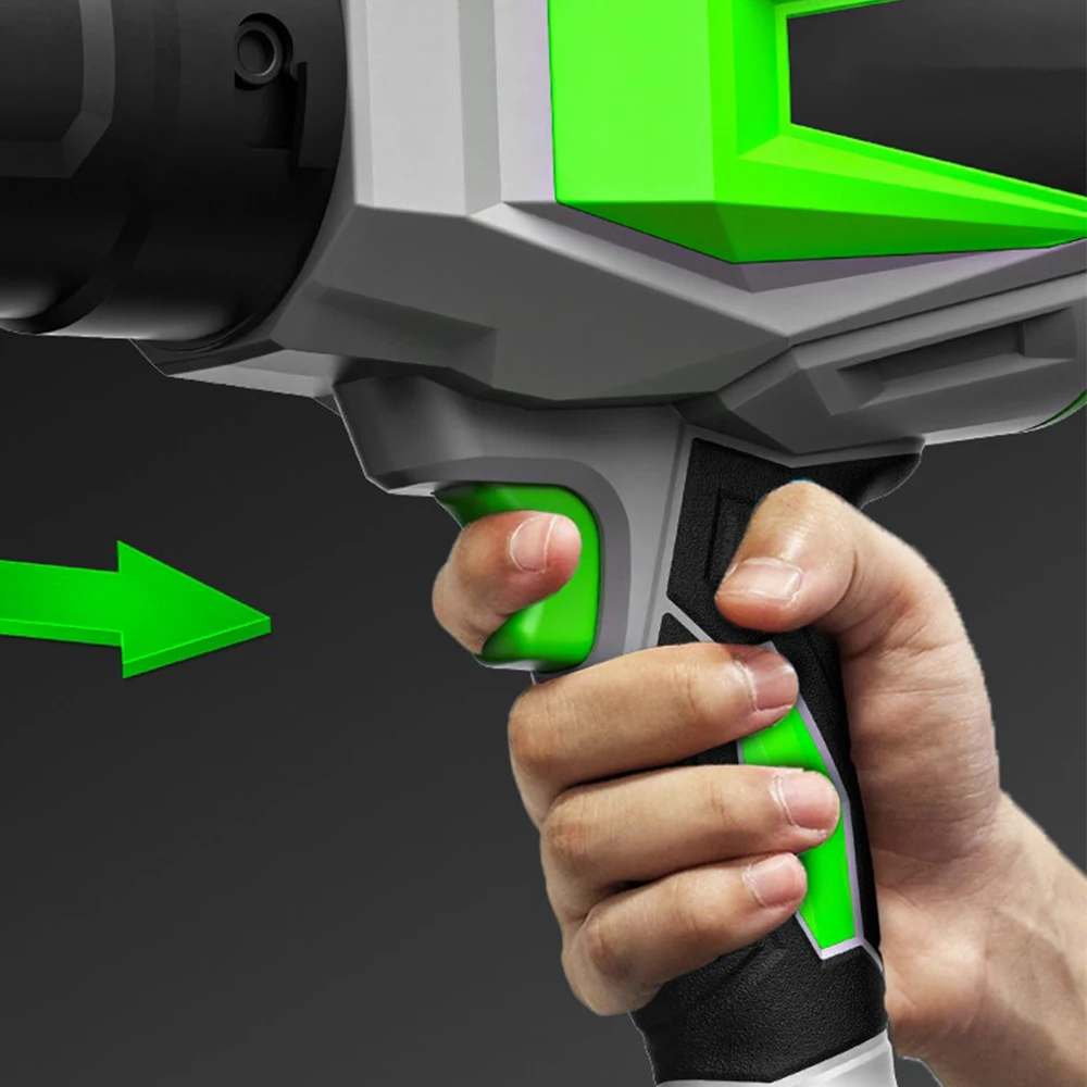 منفاخ قوي فرش السيارات مروحة تربو جيت التوجه 1000 جرام سرعة الرياح غسيل السيارات الثلوج تهب منفاخ أوراق الشجر لا بطارية #5