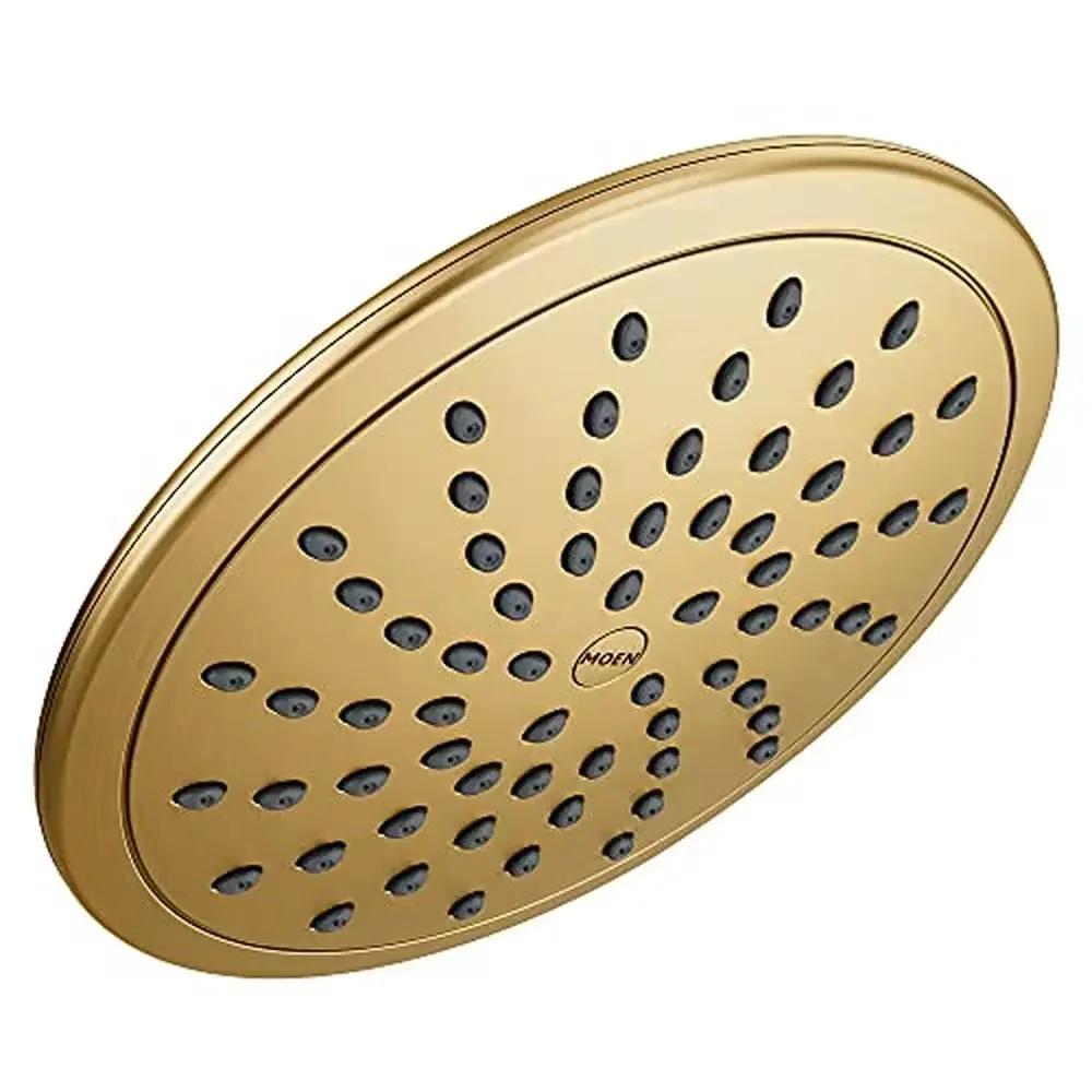 6398BG Collection Round Brushed Gold Showerhead  Brand Metal Material Timeless Finish