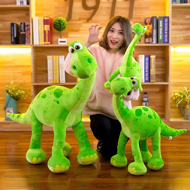 Adorável Brinquedo de Pelúcia Dinossauro Grande Reatic, Almofada de Pelúcia, Presente de Aniversário para Meninos, Brinquedo Macio Infantil