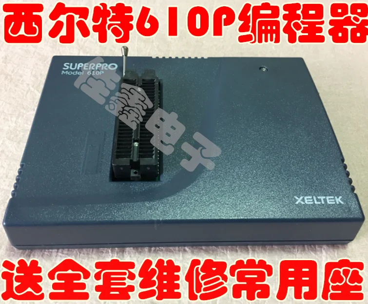 XELTEK SUPERPRO/610P Universal programmer Burner Scrub machine 24AA128 QB25F64 0S33B60 AT89C55 S25FL064 PIC16F87 PIC18F44