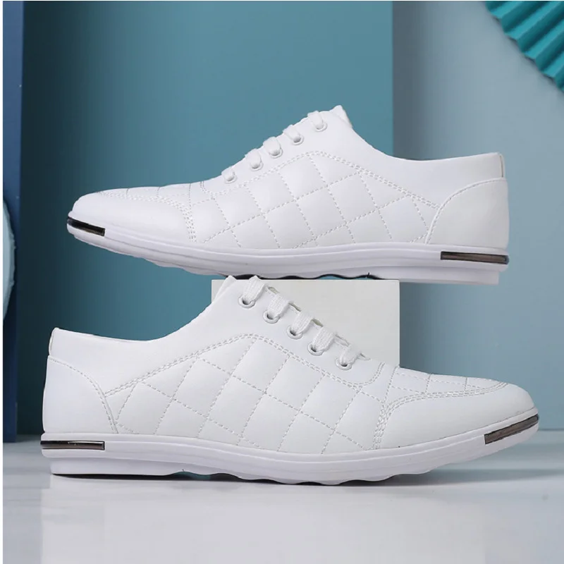 Casual Shoes for Men Luxury Sneakers Italiano Casuales Fashion Shoes Men Office 2023 Leather Shoes for Men обувь мужская осенняя