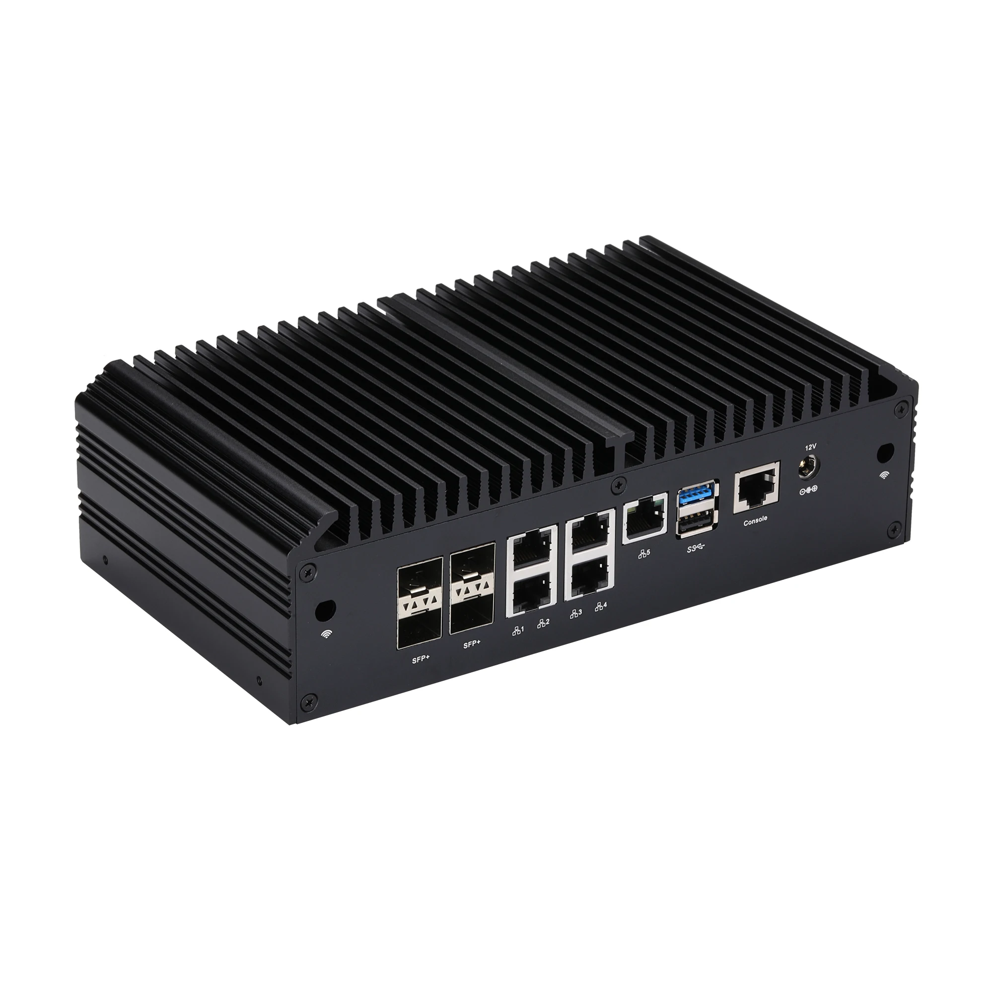 Imagem -06 - Qotom-gateway Firewall Router 10gb Sfp Mais Processador Atom C3558 C3808 12 Core