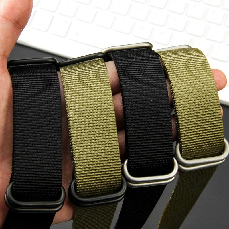 Wholesale Waterproof Nylon Watchband Suitable for Lumeirus Army Style Watch with 3581 8821 8831 3051 Series 22mm23mm