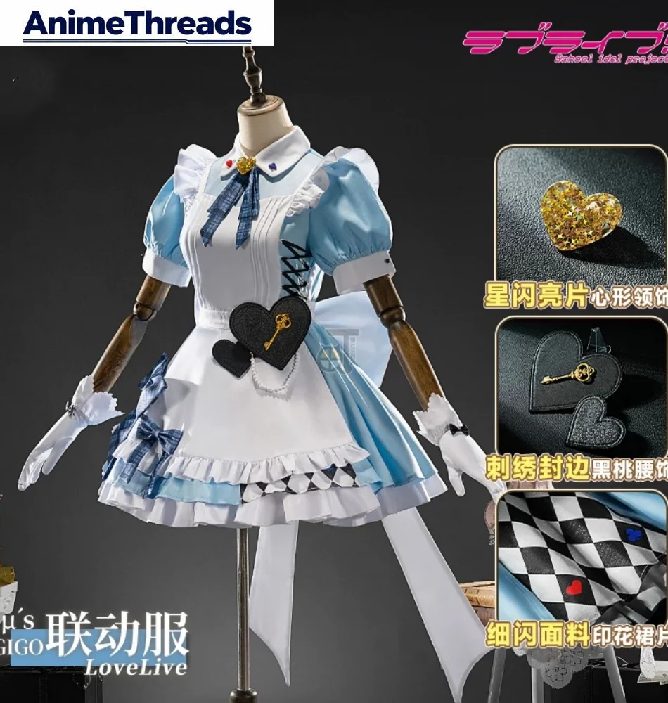 

Lovelive Muse Maid Outfit Women Cosplay Costume Cos Game Anime Party Uniform Hallowen Play Role Clothes Clothing