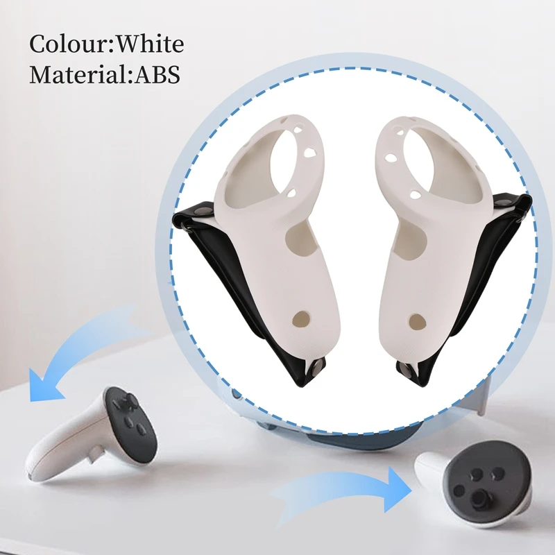 For Meta Quest 3 Controller Covers Lens Cap Light-Blocking，Nose Pad And Face Cover For Quest 3 Accessories B