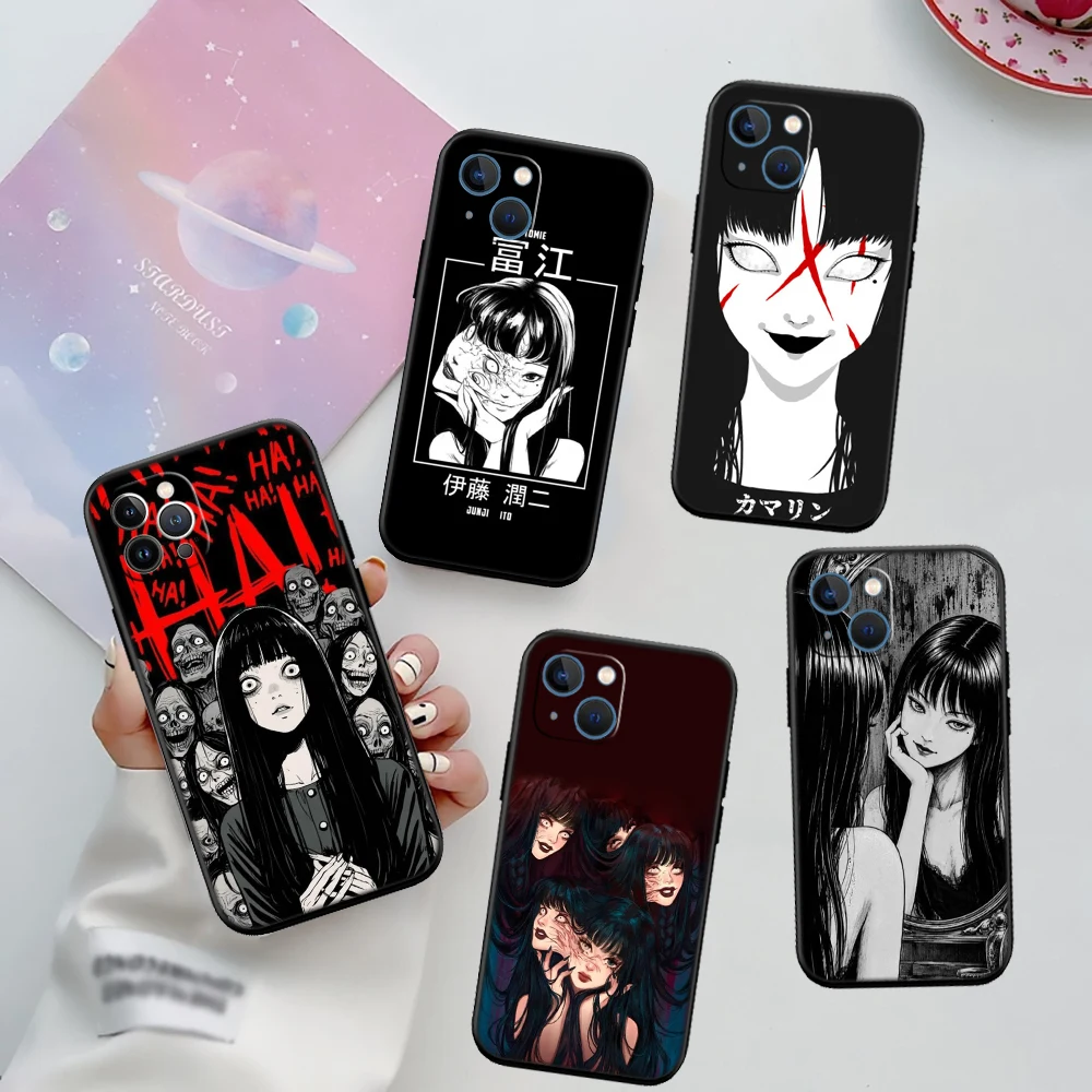 II31 Horror Junji Ito Tomie Phone Case for Samsung Galaxy S20 S21 S22 Ultra FE Plus A21S A22 A24 A25 A26 A30 A30S A31
