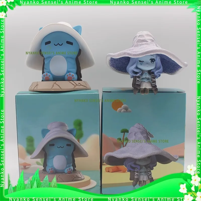 

In Stock Elden Ring Bugcat Capoo Capoo Cos Ranni QVer. Sitting Position 7.7cm Anime Figurine Model Decorative Item Gift Toy Doll