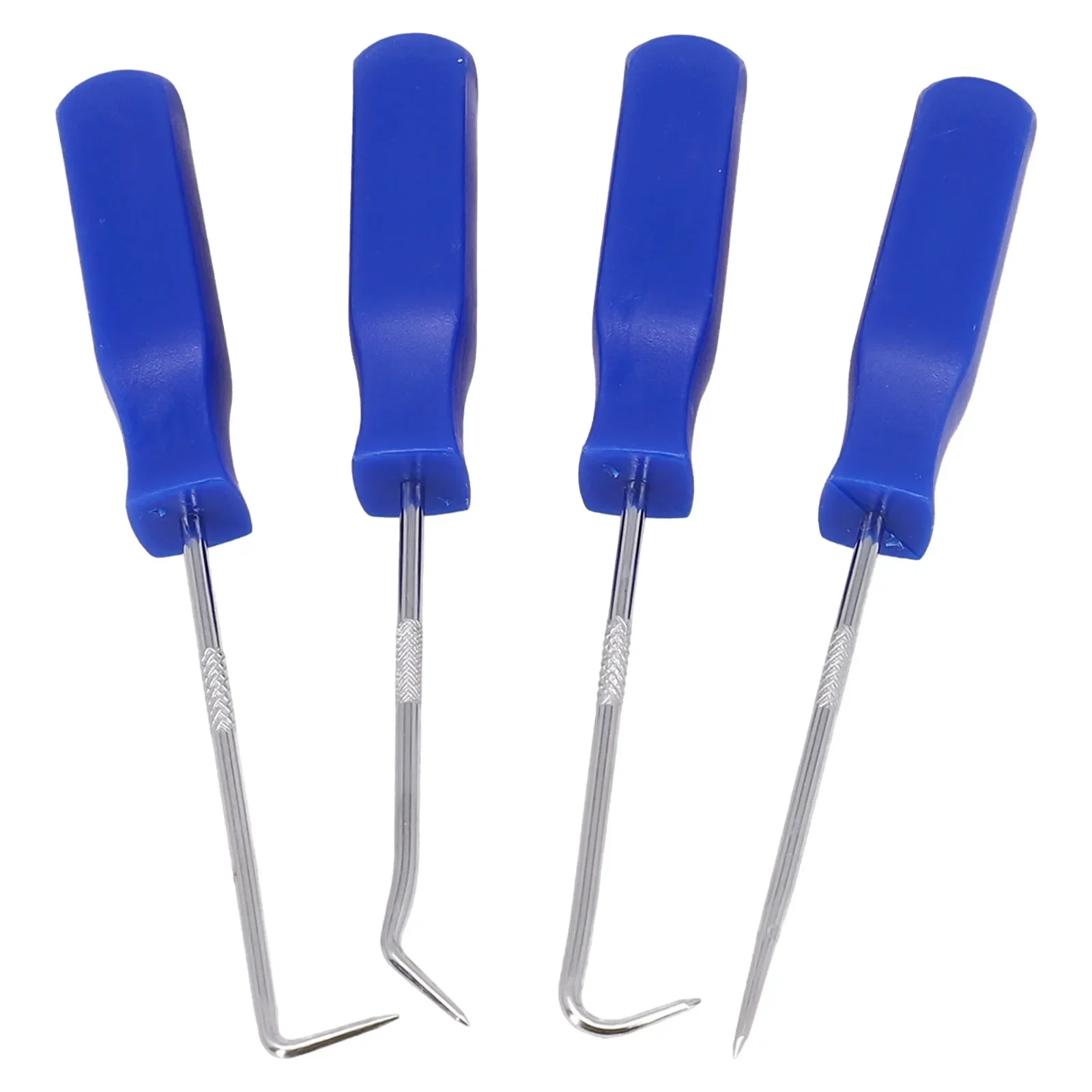 Car Pick & Hook Set, 4Pcs Craft Hand Tools, Remove O Rings and Gaskets, Hardened Steel Shafts with Plastic Handle