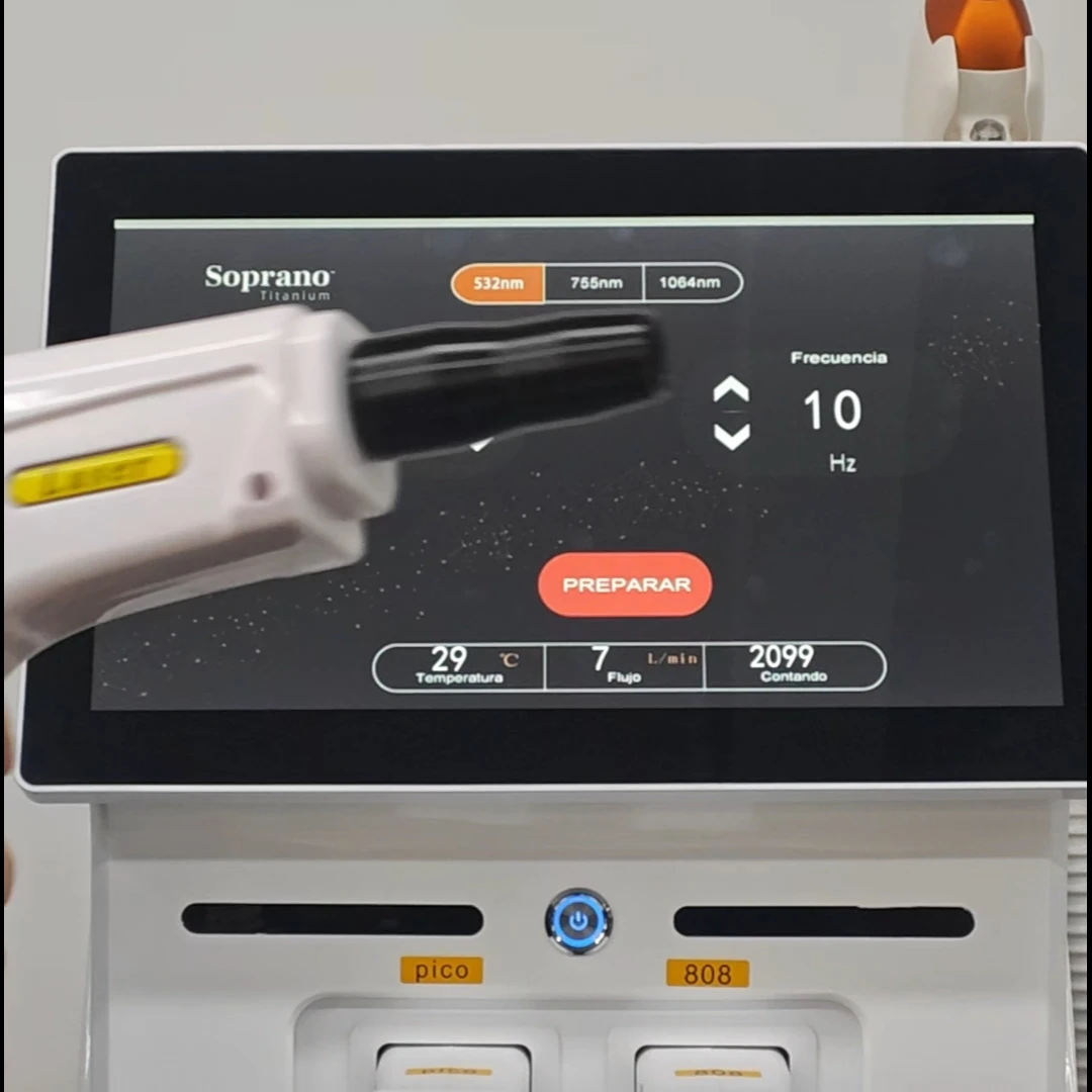 Hot Sale Professional 4 Wavelengths 755nm 808nm 940nm 1064nm Diode Hair Removal Machine Ice Cooling Painless Full Body Armpit Le