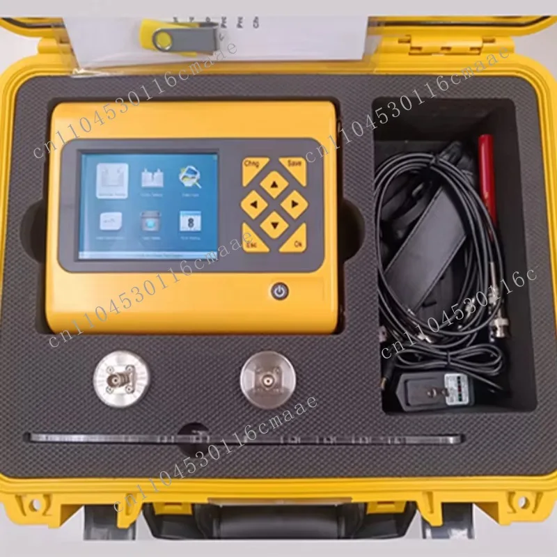NJ-F51 NDT Equipment Ultrasonic Method Concrete Defects Detection Concrete Crack Depth Tester