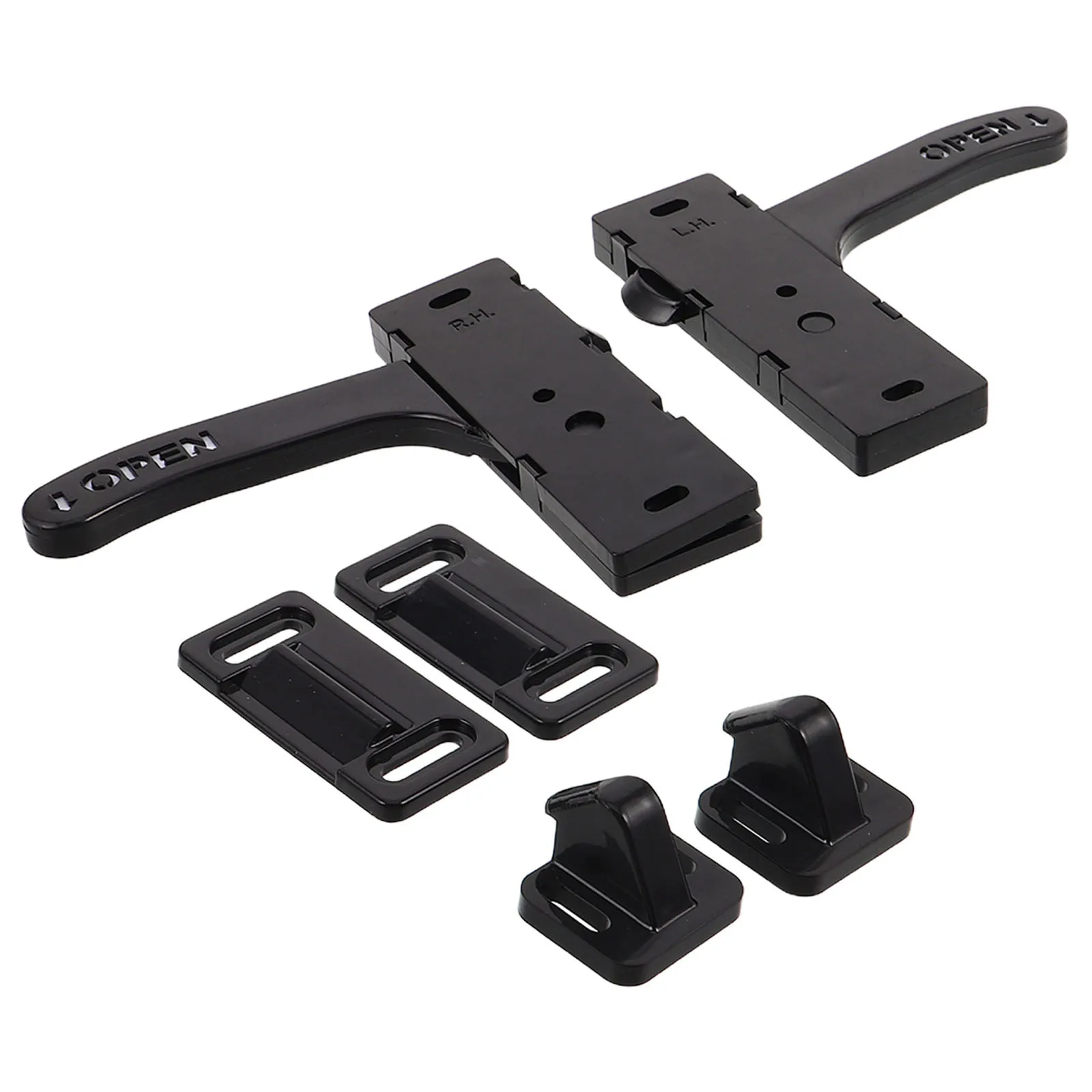 2Sets Rv Screen Door Latch Replacement Durable Weather Resistant Secure Locking Mechanism for Camper Trailer Rv Accessories