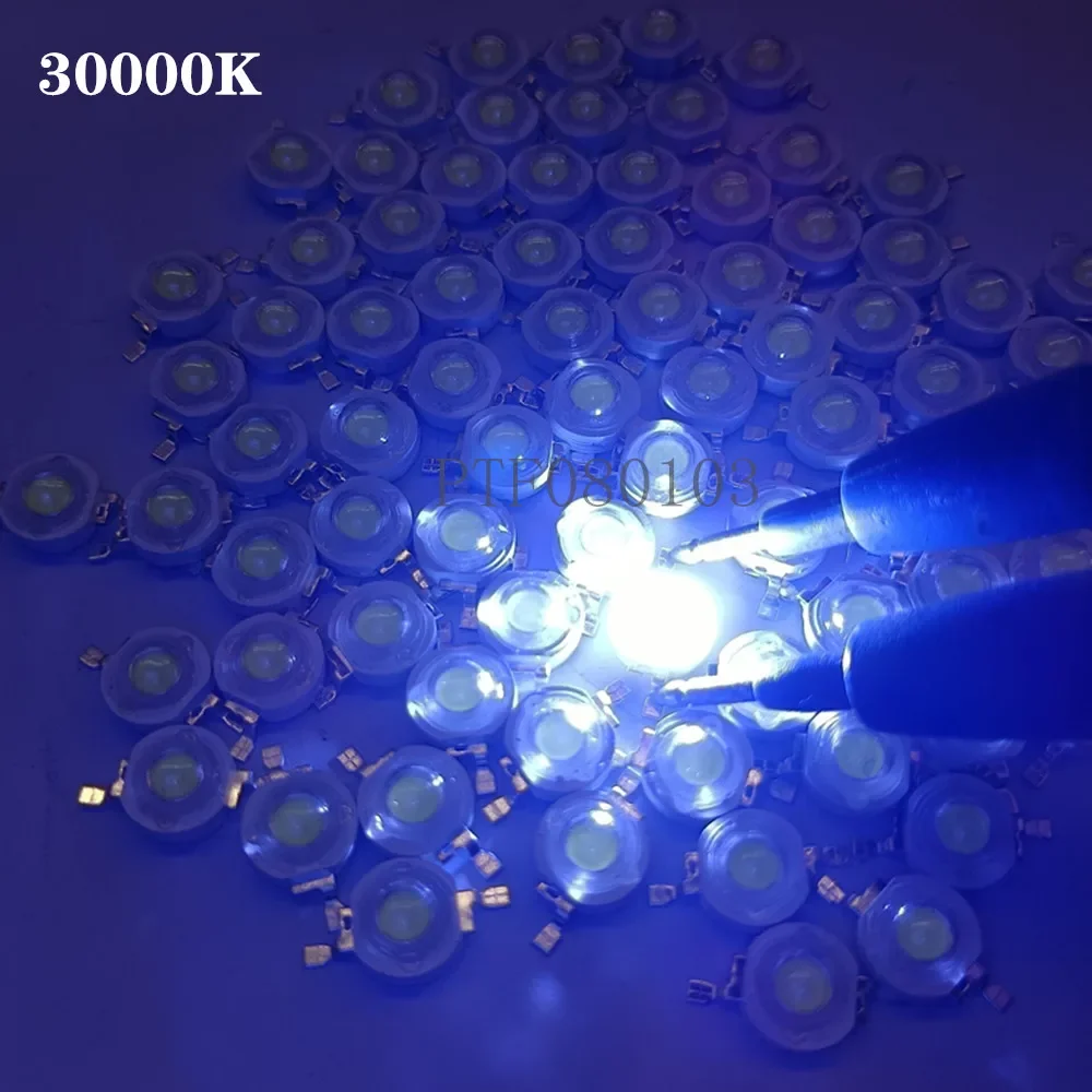 1000Pcs 30000k LED COB Lamp Chip 1W 3W 3.2-3.6V Input Mini LED Bulb Diode SMD For DIY LED Floodlight Spotlight Downlight