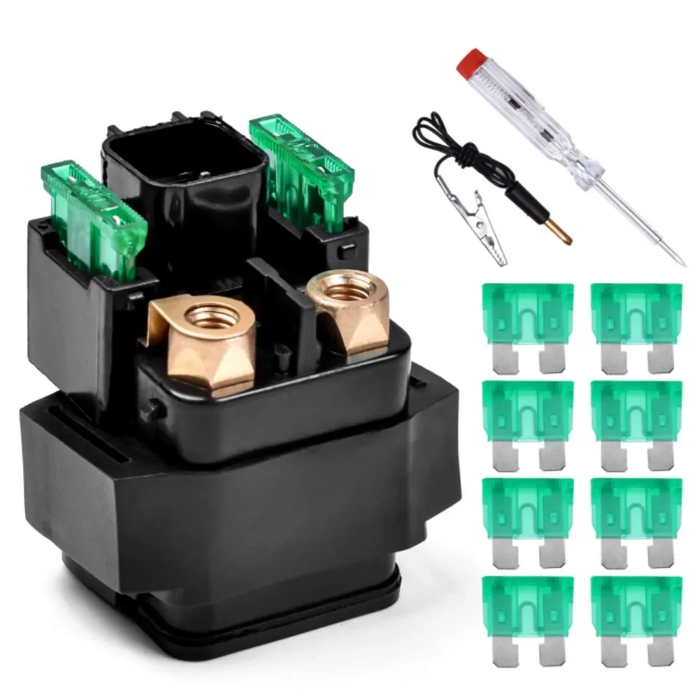 Relé elétrico do acionador de partida do solenóide para Yamaha YFM 550 700 YFM 125 RAPTOR 125 250 para Suzuki Endereço V125 G S GSX 600 750 F