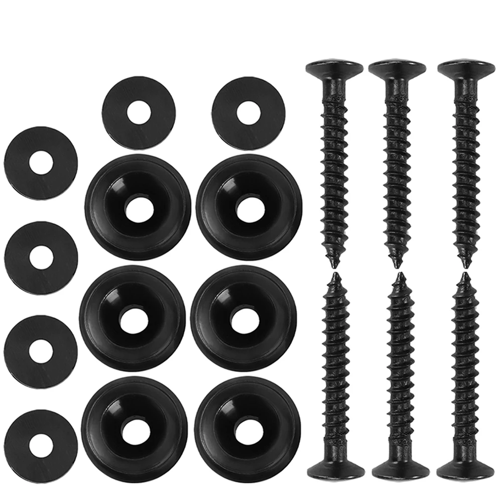 

6 Pcs Guitar Strap Buckle Lock Installation Buttons Electric Locks Fall Prevention System Mushroom Pin Metal Fastener