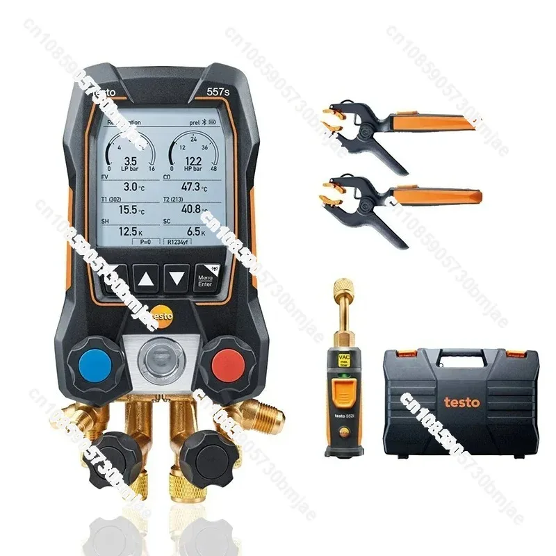 

Intelligent Digital Manifold with Bluetooth and Bidirectional Valve Group with Fixed Cable Clamp Temperature Probe 550s