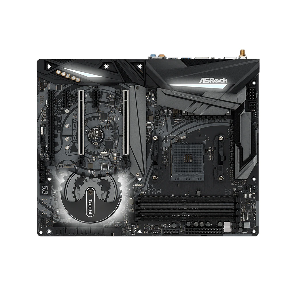 ASROCK X470 TAICHI マザーボードは、5800X3D、5700x3D、5700X、5600G