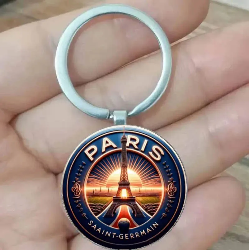 Paris Eiffel Tower Keychain, Durable Zinc Alloy Car Keyring, Birthday/Christmas Gifts for Women, Men, Travelers Travel Accessory