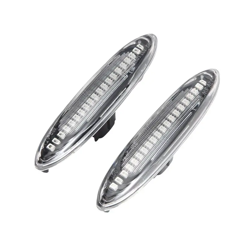For Lexus IS250 IS350 SC430 Toyota MARK X REIZ CROWN UZZ40 Highlander 2Pcs LED Dynamic Side Marker Turn Signal Light