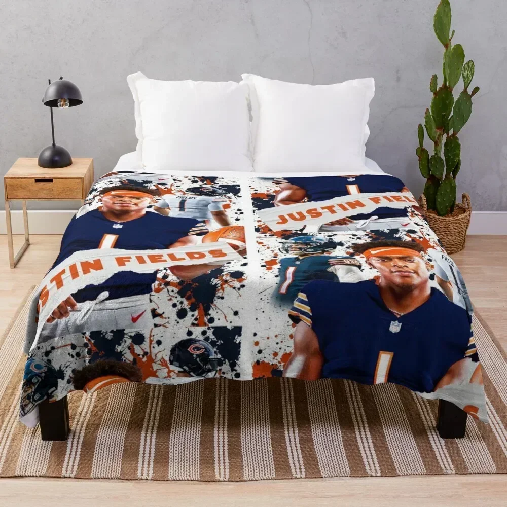 

Justin Fields Throw Blanket Baby wednesday Blankets