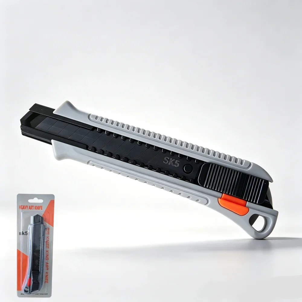 Heavy-Duty AutoLock Snap-off Multifunctional Art Knife - Big And Handy Cutting Hand Tool