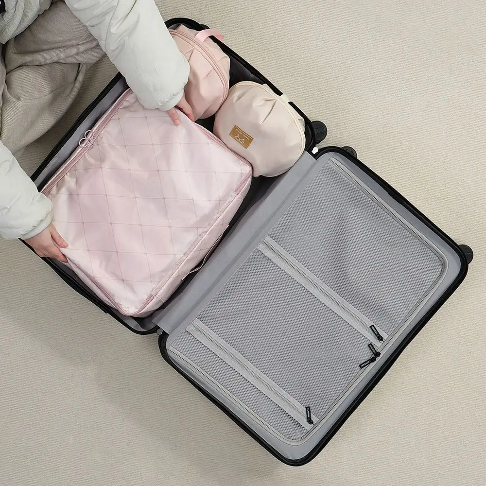 

Divider Clothes Storage Bag Large Capacity Foldable Clothes Packing Cube with Zipper Moisture-proof Travel Luggage Bag