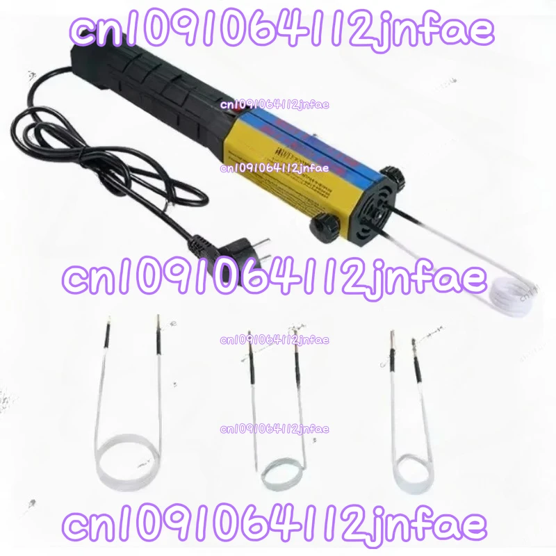 Car Repair Tools Magnetic Induction Heater - 1000W 10-Coil Set, 110V/220V for Automotive Body Work & Metal Heating