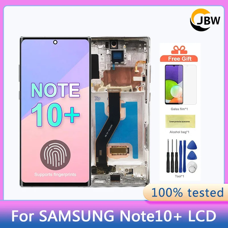 new-amoled-lcd-for-samsung-galaxy-note10-note-10-plus-display-screen-assembly-n975f-n975f-ds-support-s-pen-fingerprint-work