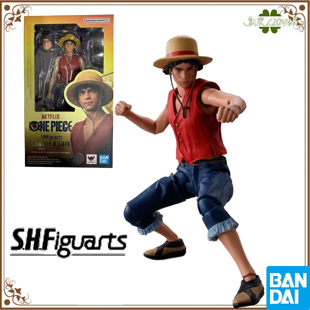 

100% Authentic In Stock Original Bandai S.H.Figuarts Shf One Piece Monkey D. Luffy Anime Action Figure Collection Model Toy