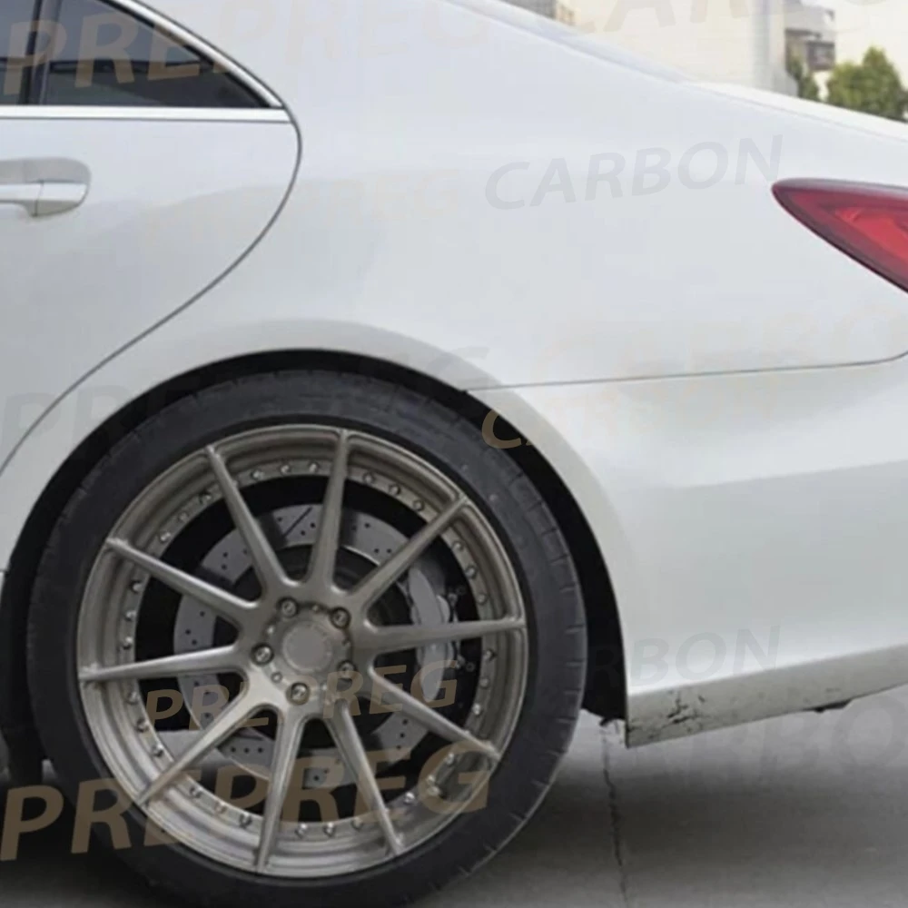 

Накладка на задний бампер из карбона для Mercedes-Benz CLS-класса W218 CLS400 CLS500 CLS63 2015-2017, декоративная накладка на воздуховод из FRP