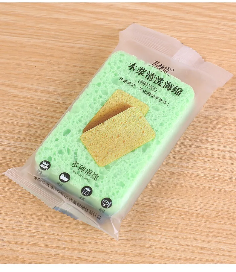 5pcs Dishwashing Sponge Kitchen Nano Emery Magic Clean Rub Pot Rust Focal Stains Sponge Removing Kit Cleaning Brush Sponges