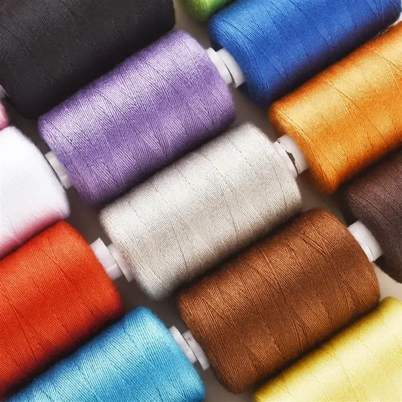 

100% Polyester Sewing Thread For Jeans Quilt 300 Meters/Spool For Hand Sewing Thick Thread Durable 203 Thick 100/300 Meters