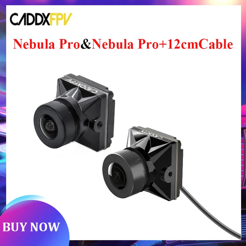 

Caddx Nebula Pro HD Digital FPV Camera with 12CM Cable 720P/120fps HD Image Quality For DJI Air Unit and Vista