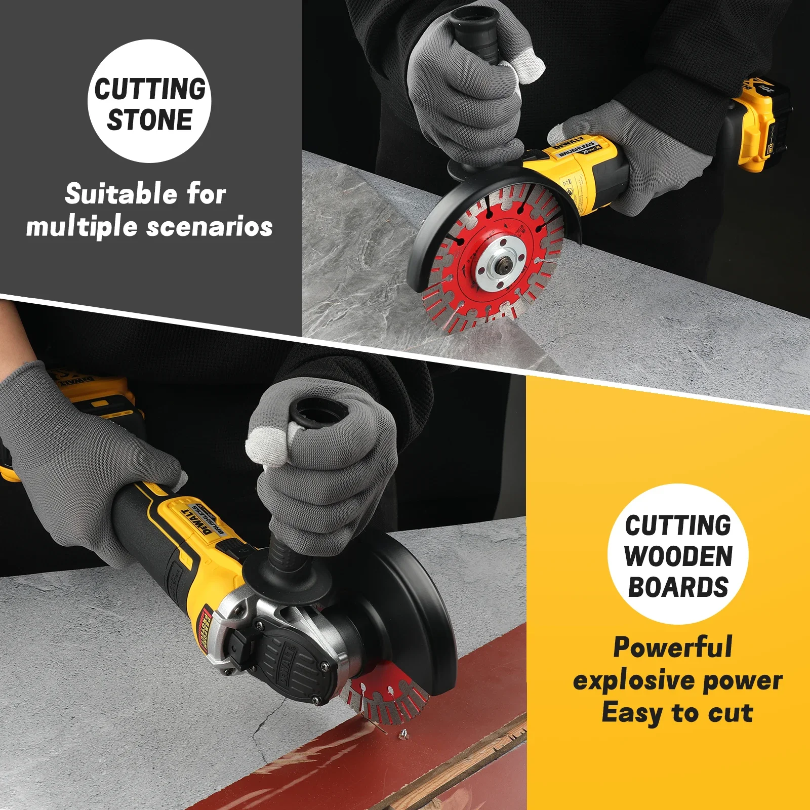 DEWALT 2025 DCG405 125 مللي متر طاحونة زاوية برأس مسطح ماكينة عارية ماكينة قطع أدوات بدون فرش Ferramentas elétricas