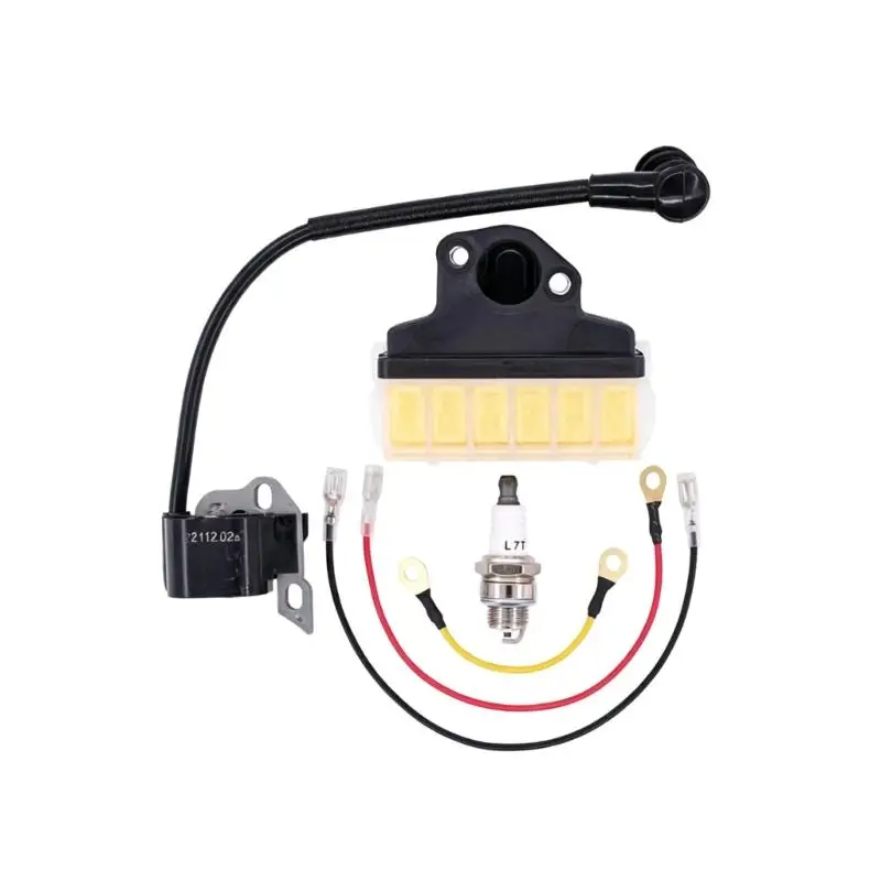 652F MS021 MS023 MS025 MS210 MS230 MS250 Coil Repair Assembly, Tune-Up Wiring Part with Mounting Base for Routine Upkeep