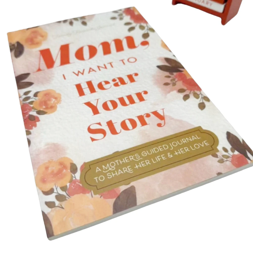 

2024 Mom I Want To Hear Your Story A Mother Guided Journal To Share Her Life Her Love Hear Your Story Books Gift for Love One