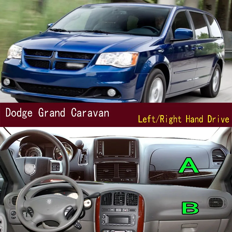 

Для Dodge Grand Caravan автомобильный Стайлинг Dashmat крышка приборной панели приборная панель защитная накладка приборный коврик украшения