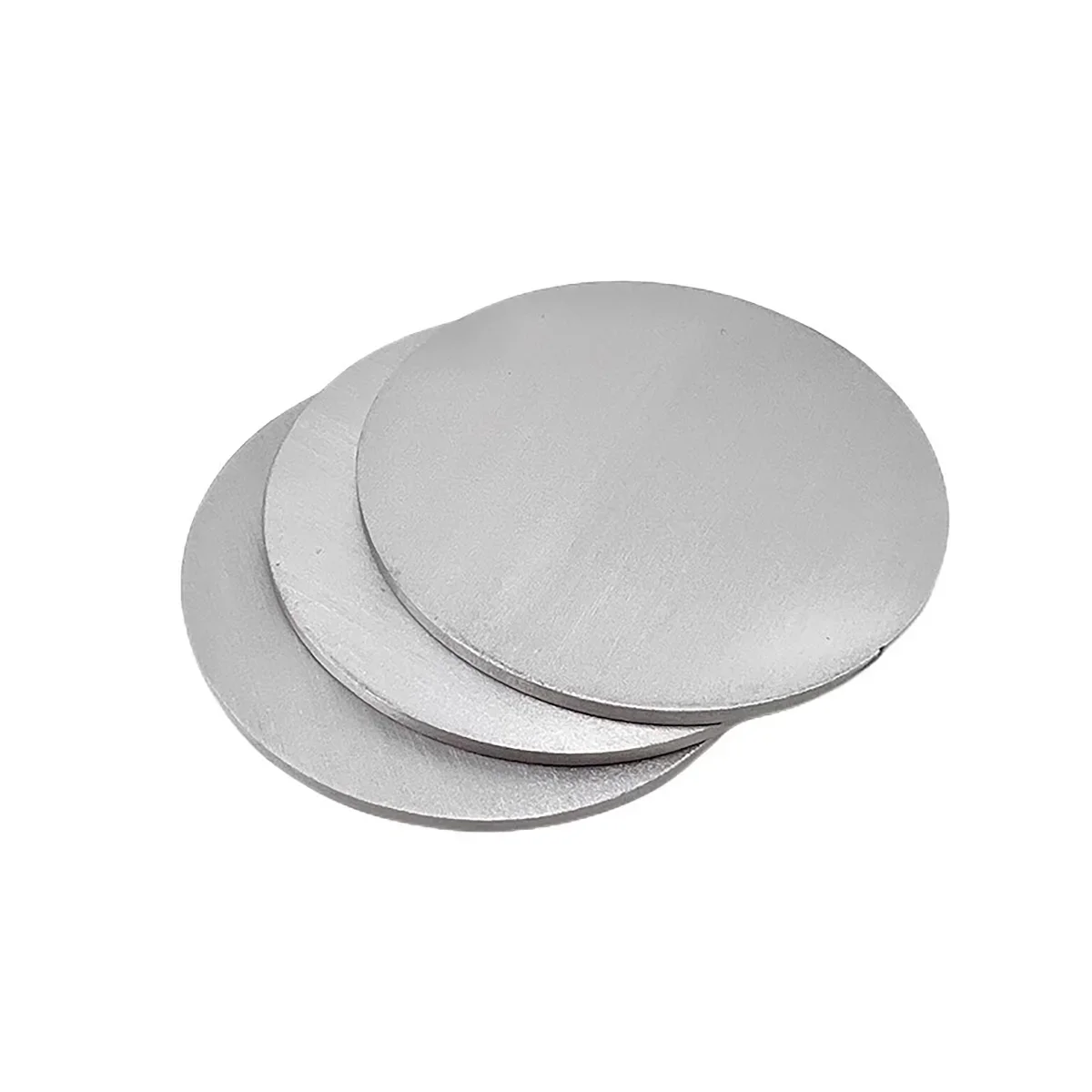 6061 Aluminum Round Plate Circular Sheet Disc Home DIY CNC Metal Thk0.5/1/1.5/2/2.5/3/4/5/6/8mm Dia100-400mm Customize Laser Cut