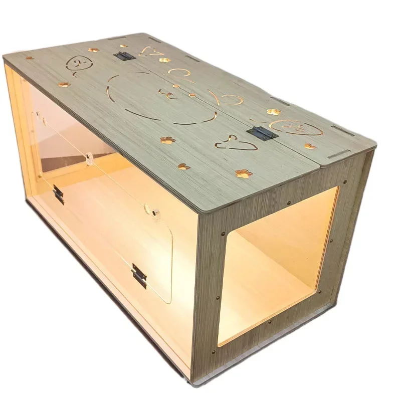 Golden bear hamster cage big villa rutin chicken wooden box landscaping oversized luxury 6sy