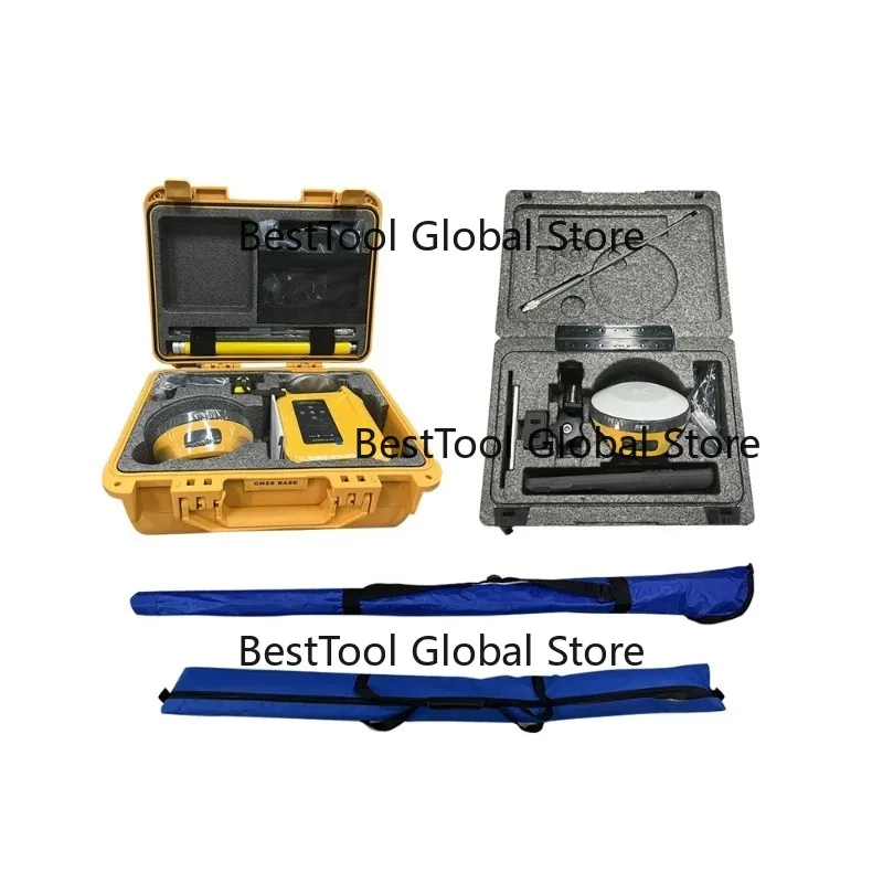 Hi-Target V200 GNSS Receiver IHand55 Controller Global RTK 1408 Channels Auto Attitude Compensation Ready To Measure Efficient