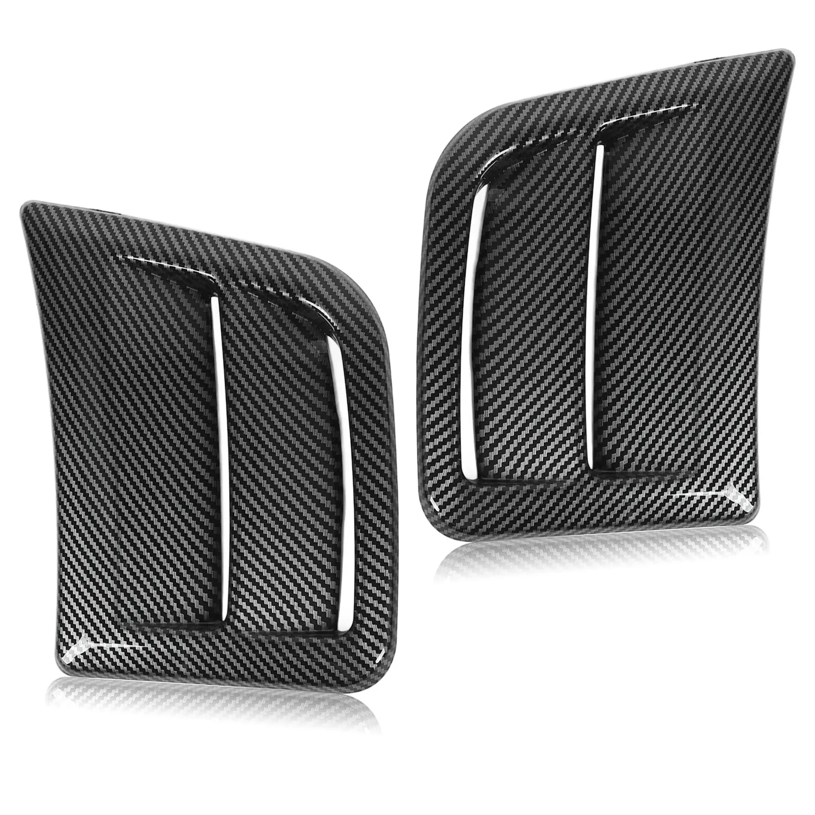 

1Pair Left & Right Front Bumper Side Air Vent Cover Enhanced Style Replacement for Subaru Impreza WRX Car Exterior Modification