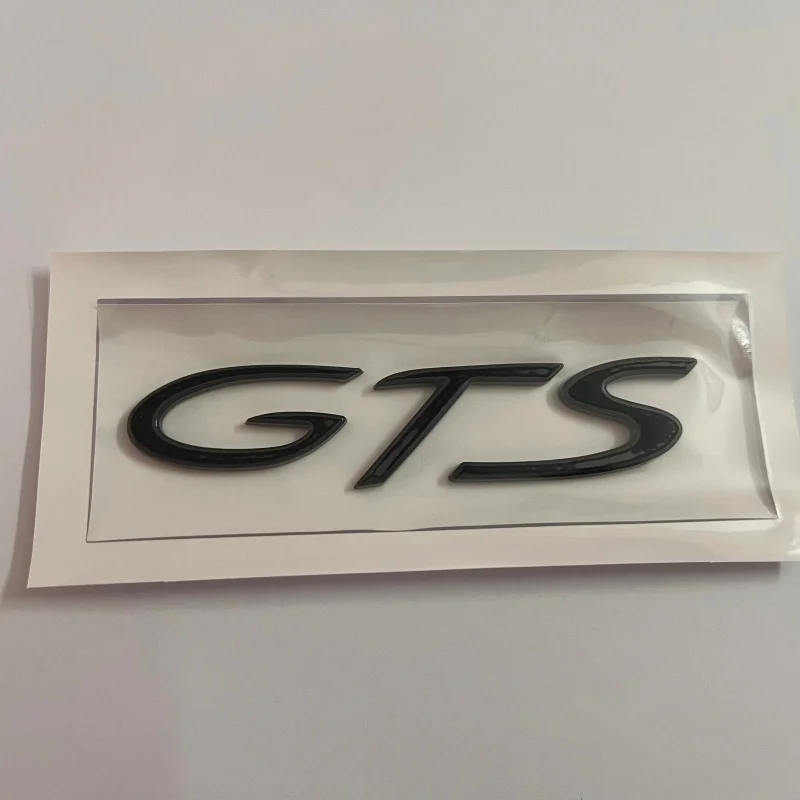 Pegatina 3D ABS para Maletero Trasero, Emblema de Letras para Carrocería de Coche, Logotipo para Boxster, Panamera, 911, Macan