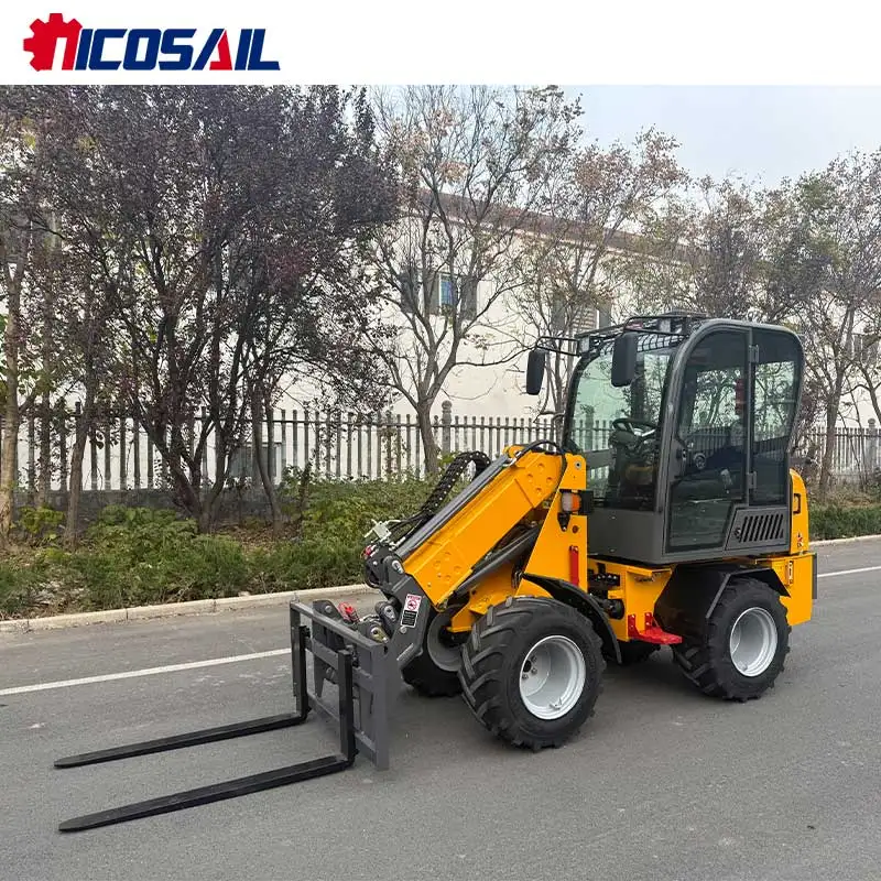 

High Quality Fully Hydraulic Telescopic Boom Loader Precise, for Industrial and Agricultural Applications - Hot Sale