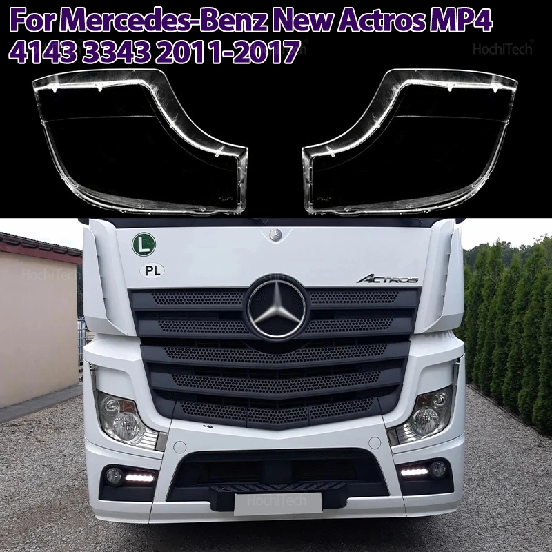 

Для Mercedes-Benz Actros New Actros MP4 4143 3343 4th 2011-2017 прозрачный корпус передней фары, крышка объектива, стекло