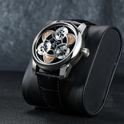 OBLVLO Original Clover Automatic Mechanical Men Watch Super Luminous Sapphire Glass Waterproof 50M Men Watches