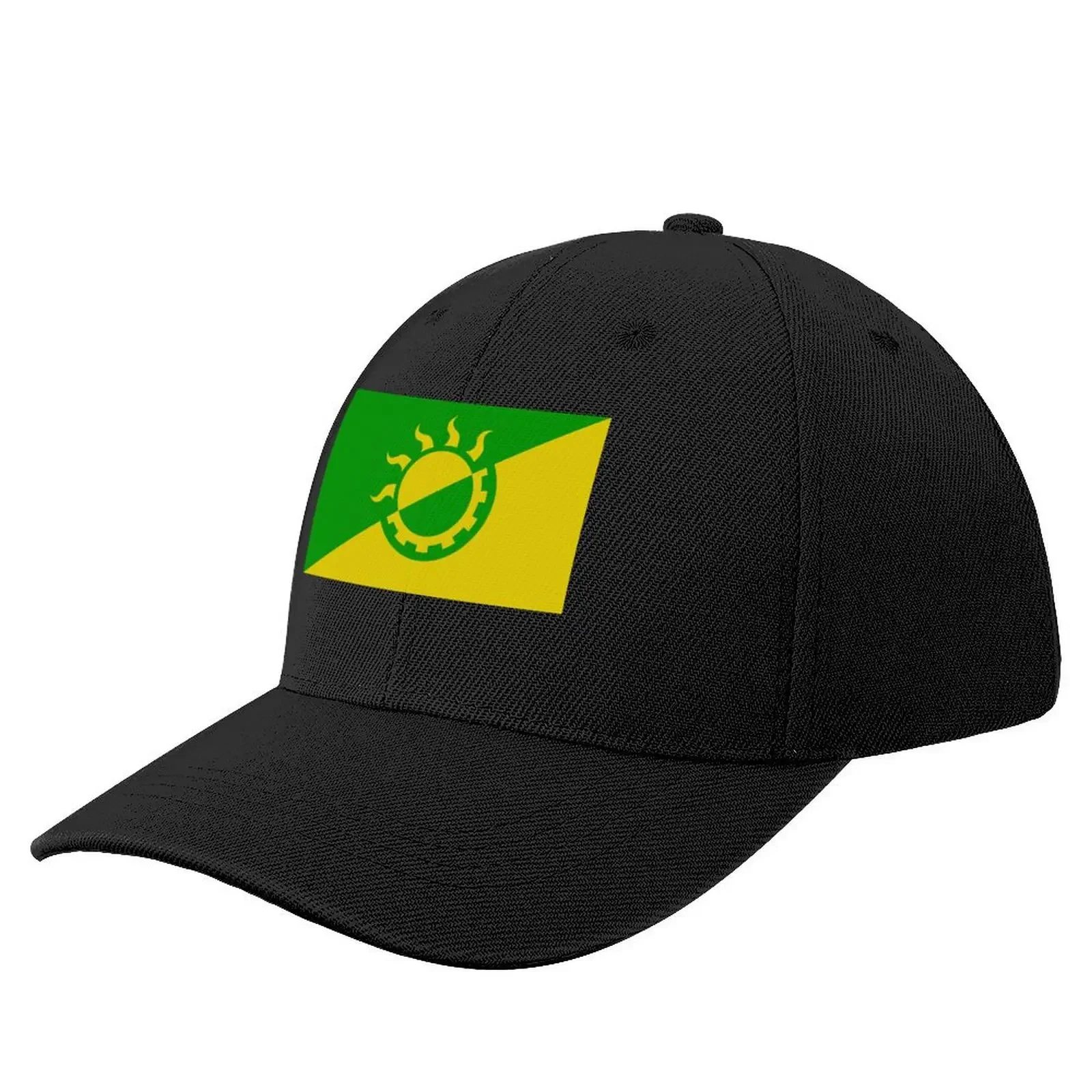 

Solarpunk arnarcho Flag Baseball Cap Dropshipping fashionable Boy Women's