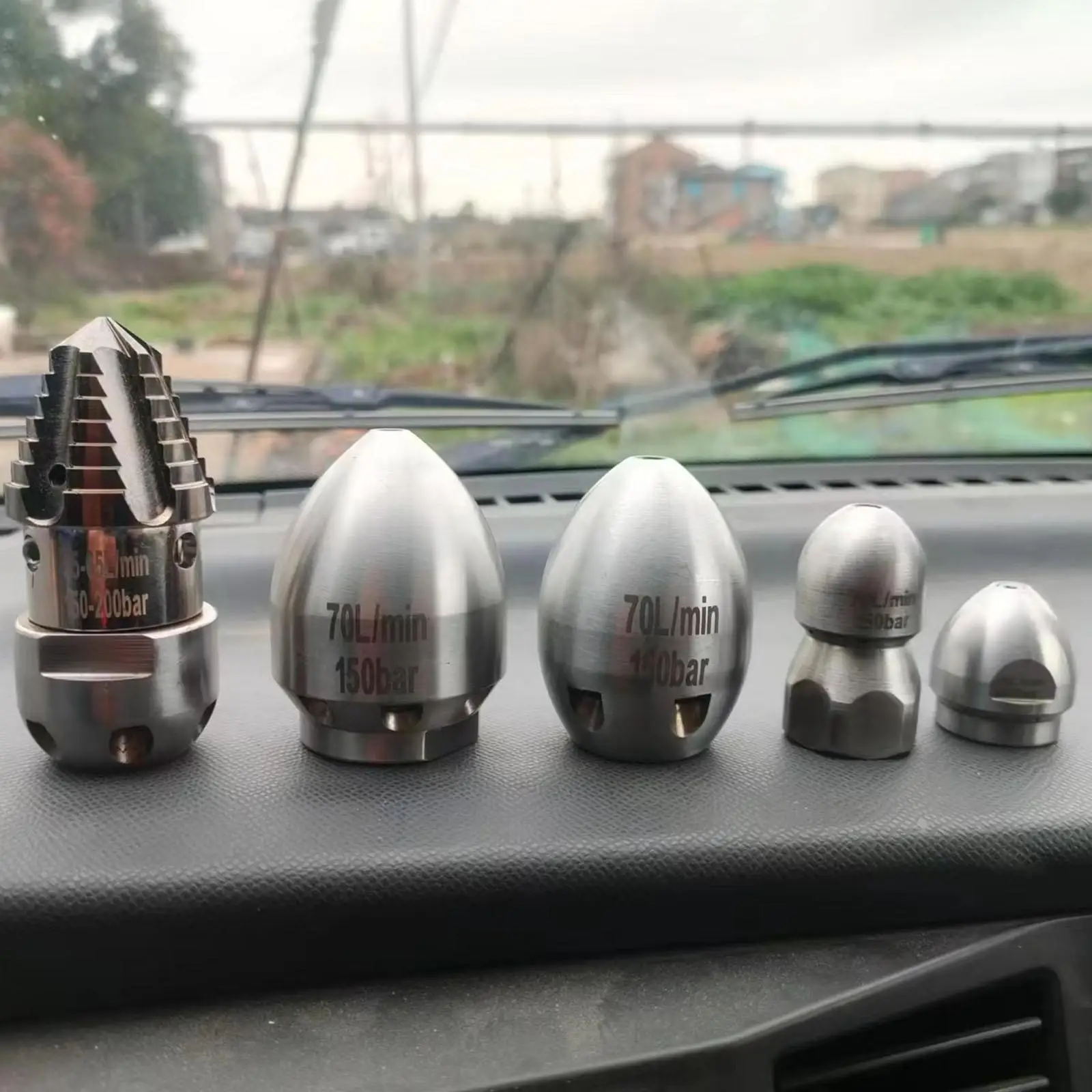 Multifunction High Pressure Washing Machine Mouse Nozzle for Car Window